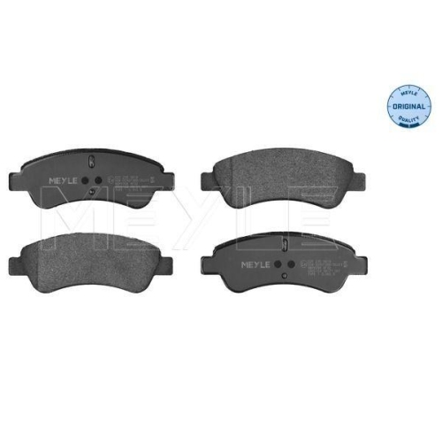 Bremsbelagsatz Scheibenbremse Meyle 0252359919 Meyle-original: True To Oe. f&uuml;r