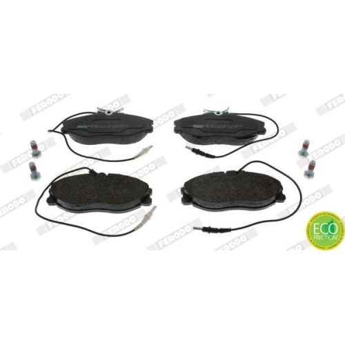 Bremsbelagsatz Scheibenbremse Ferodo FDB1063 Premier Eco Friction f&uuml;r Citro&euml;n