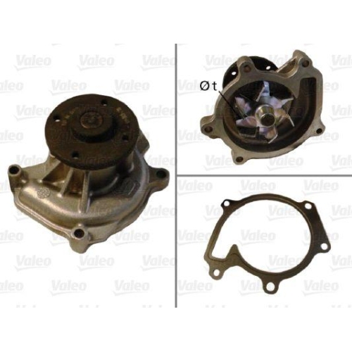 Wasserpumpe Motork&uuml;hlung Valeo 506708 f&uuml;r Toyota