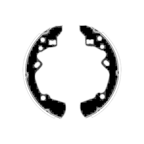 Brake Shoe Set Raicam RA25620 for Mazda Ford Usa