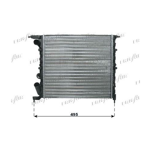 K&uuml;hler Motork&uuml;hlung Frigair 0109.3054 f&uuml;r Renault F&uuml;r Fahrzeuge Ohne Klimaanlage