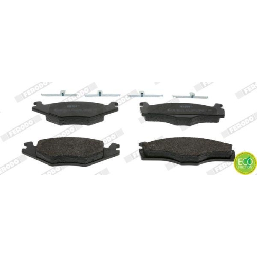Bremsbelagsatz Scheibenbremse Ferodo FDB1072 Premier Eco Friction f&uuml;r Seat VW