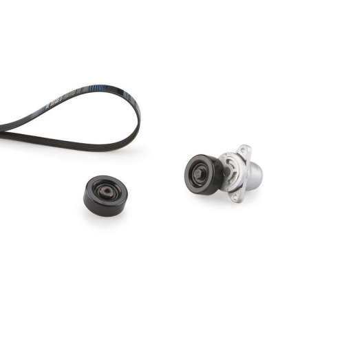 Keilrippenriemensatz Gates K026PK1513 Micro-v&reg; f&uuml;r F&uuml;r Fahrzeuge Mit Klimaanlage