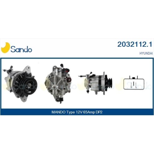 Generator Sando 2032112.1 f&uuml;r Hyundai