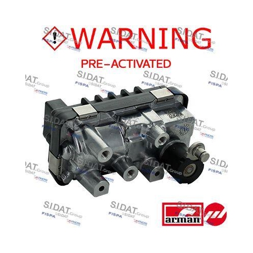 Ladedruckregelventil Sidat 48.1077AS Arman f&uuml;r Ford