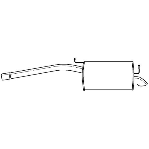 Endschalld&auml;mpfer Sigam 61617 f&uuml;r VW