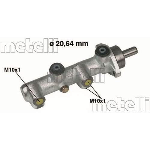 Hauptbremszylinder Metelli 05-0129 f&uuml;r Alfa Romeo
