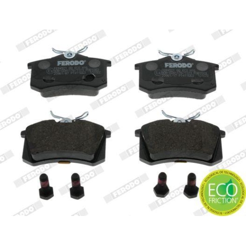 Bremsbelagsatz Scheibenbremse Ferodo FDB1083 Premier Eco Friction f&uuml;r Audi Fiat