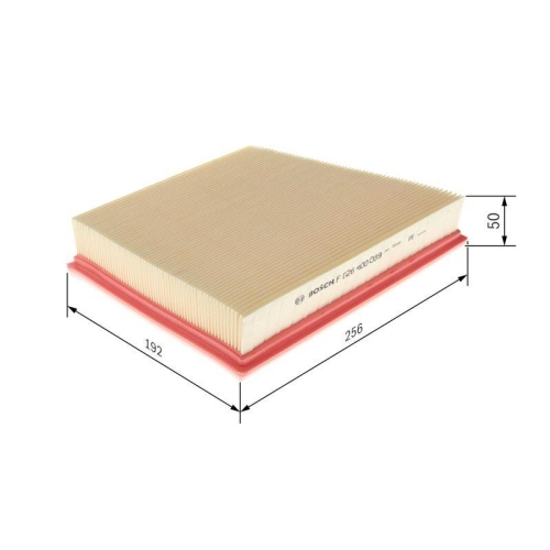 Luftfilter Bosch F026400089 f&uuml;r Jaguar Land Rover Links