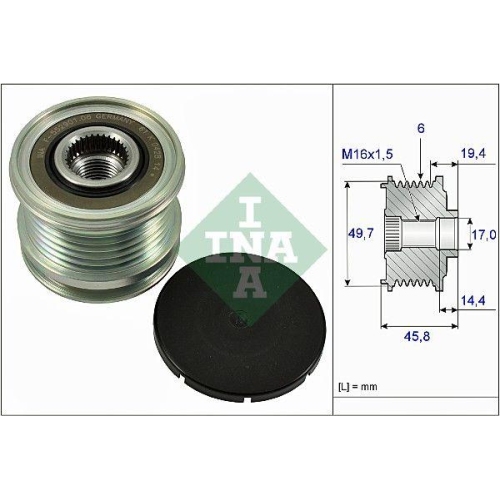 Generatorfreilauf Schaeffler Ina 535 0168 10 f&uuml;r Mercedes Benz Mercedes Benz