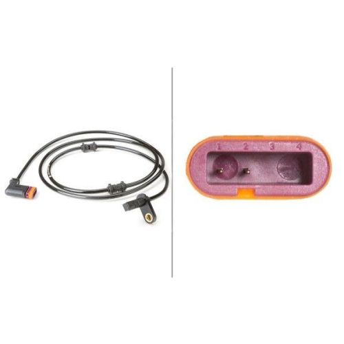Sensor Raddrehzahl Hella 6PU 010 039-731 f&uuml;r Mercedes Benz Mercedes Benz Hitachi