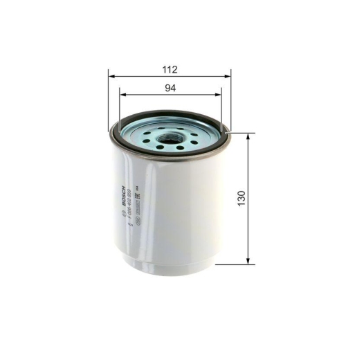 Kraftstofffilter Bosch F026402859 f&uuml;r Renault Volvo