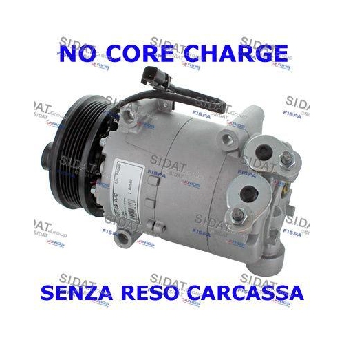 Kompressor Klimaanlage Sidat 1.8058R f&uuml;r Ford