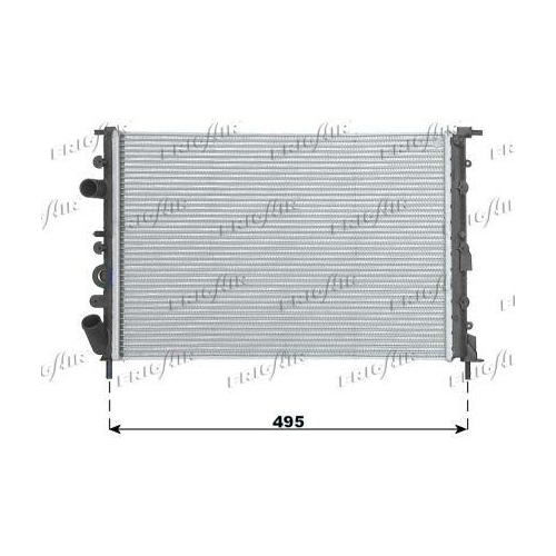 K&uuml;hler Motork&uuml;hlung Frigair 0109.3079 f&uuml;r Nissan Renault