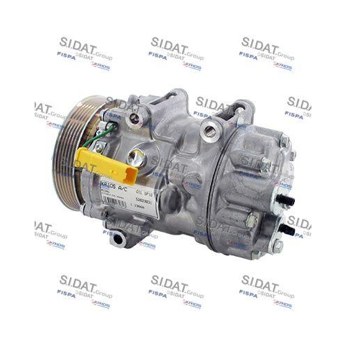 Kompressor Klimaanlage Sidat 1.1384A f&uuml;r Alfa Romeo Citro&euml;n Fiat Lancia Peugeot