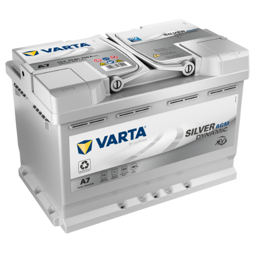 Starterbatterie Varta 570901076J382 Silver Dynamic Agm f&uuml;r Audi Barreiros Bmw MG