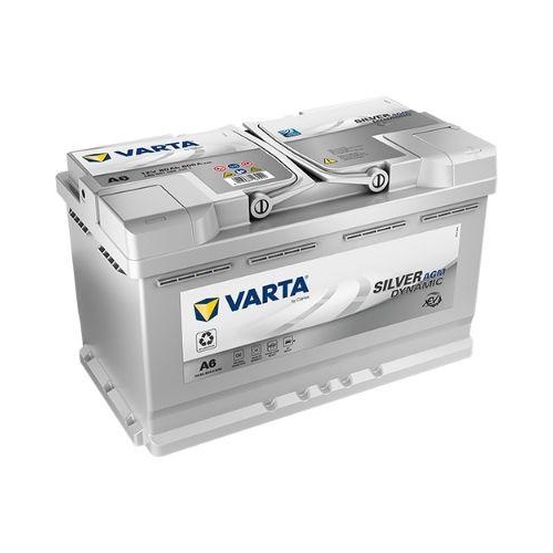 Batterie De Démarrage Varta 580901080J382 Silver Dynamic Agm pour Audi Bmw Ford
