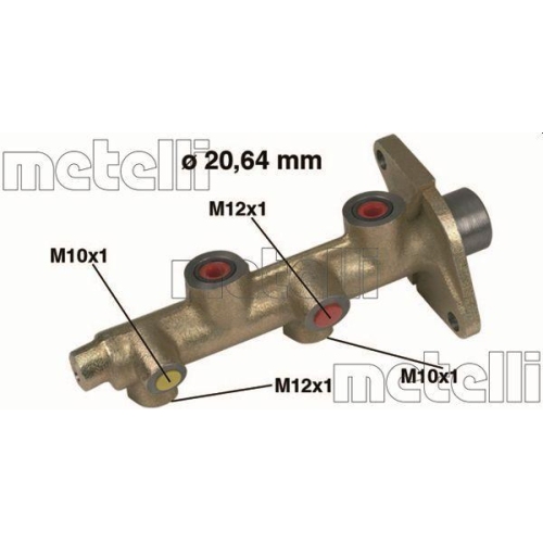 Hauptbremszylinder Metelli 05-0135 f&uuml;r Ford
