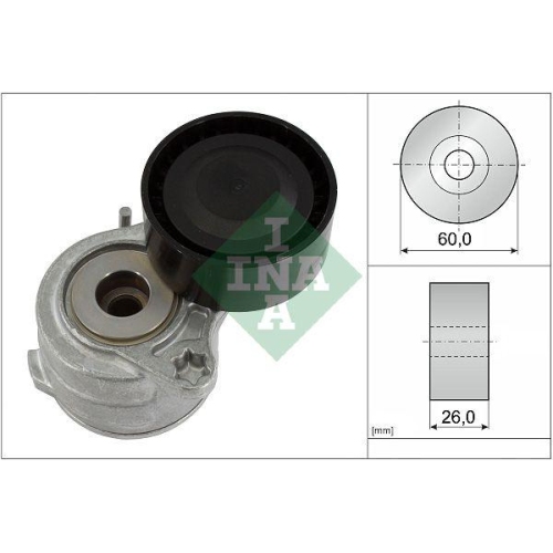 Riemenspanner Keilrippenriemen Schaeffler Ina 534 0653 10 für Citroën Opel DS