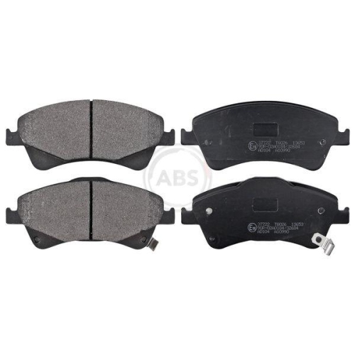 Bremsbelagsatz Scheibenbremse A.b.s. 37722 für Toyota Vorderachse