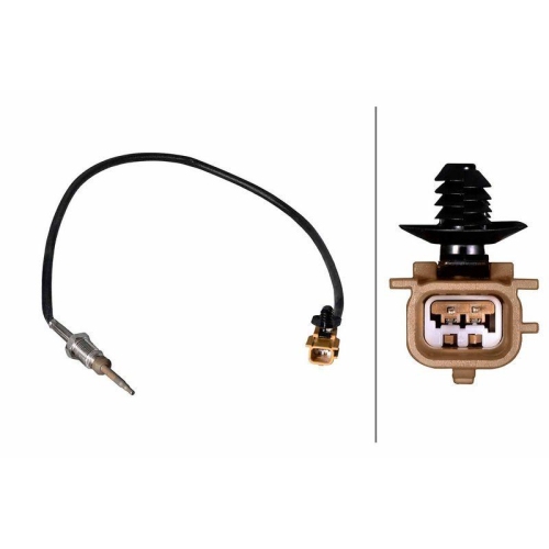 Sensor Abgastemperatur Hella 6PT 358 226-561 f&uuml;r Nissan Renault Dacia Infiniti