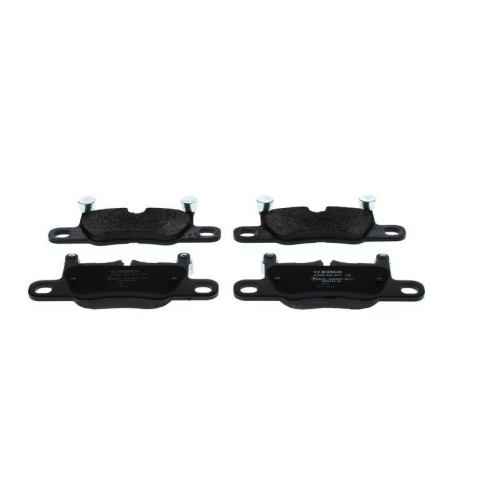 Bremsbelagsatz Scheibenbremse Bosch 0986424971 f&uuml;r Porsche Hinterachse