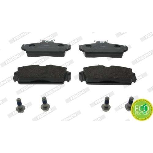 Bremsbelagsatz Scheibenbremse Ferodo FDB1096 Premier Eco Friction f&uuml;r Nissan