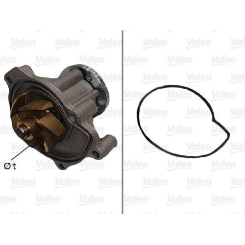 Wasserpumpe Motork&uuml;hlung Valeo 506593 f&uuml;r Mercedes Benz Mercedes Benz