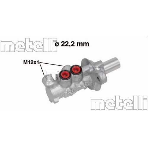 Hauptbremszylinder Metelli 05-0757 für Opel Suzuki