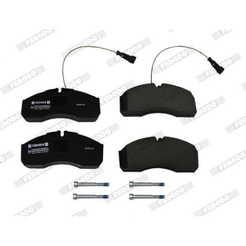 Bremsbelagsatz Scheibenbremse Ferodo FVR4248 Premier f&uuml;r Nissan Renault