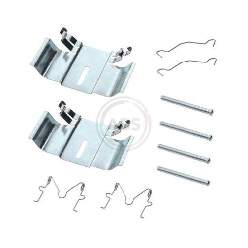 Zubeh&ouml;rsatz Scheibenbremsbelag A.b.s. 1836Q f&uuml;r Hinterachse