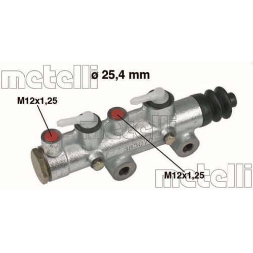 Hauptbremszylinder Metelli 05-0139 f&uuml;r Iveco