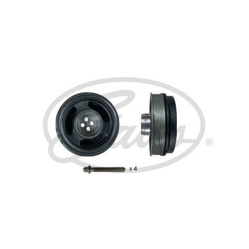 Belt Pulley Crankshaft Gates TVD1192A Drivealign™ for Bmw Mini