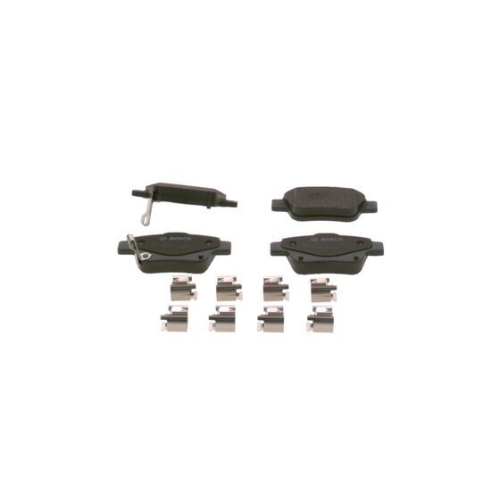 Bremsbelagsatz Scheibenbremse Bosch 0986424798 für Toyota Hinterachse