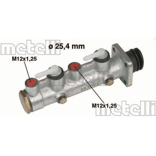 Hauptbremszylinder Metelli 05-0140 f&uuml;r Iveco