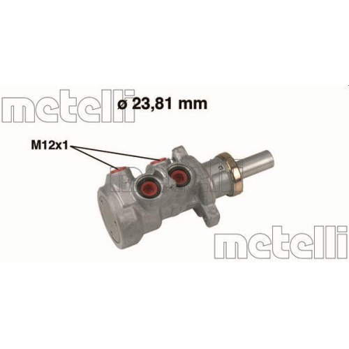 Hauptbremszylinder Metelli 05-0640 f&uuml;r Ford