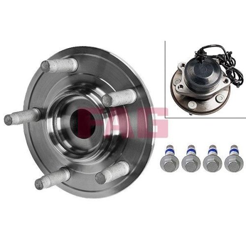 Radlagersatz Schaeffler Fag 713 6970 80 f&uuml;r Jaguar Vorderachse