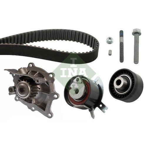 Wasserpumpe + Zahnriemensatz Schaeffler Ina 530 0489 30 f&uuml;r Citro&euml;n Fiat Ford