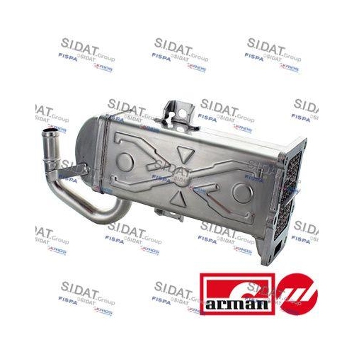 Kühler Abgasrückführung Sidat 83.1119AS Arman für Audi Seat Skoda VW Vag