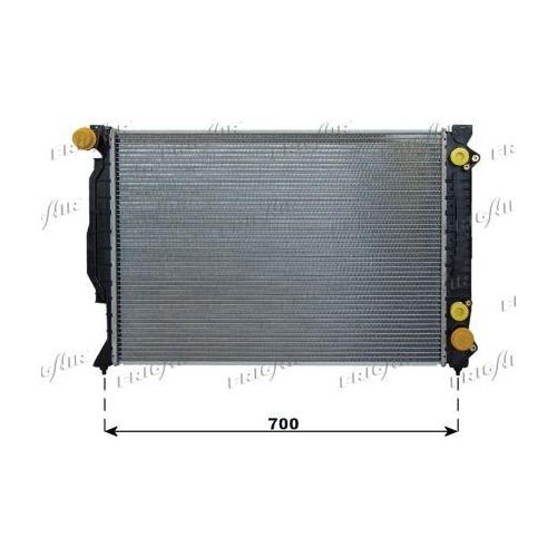 K&uuml;hler Motork&uuml;hlung Frigair 0110.3007 f&uuml;r VW F&uuml;r Fahrzeuge Mit/ohne Klimaanlage