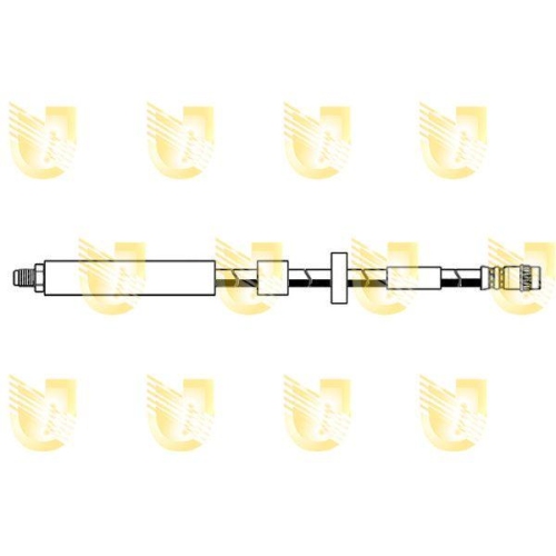 Bremsschlauch Unigom 378529 f&uuml;r Citro&euml;n Peugeot Vorne
