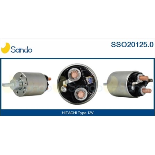 Magnetschalter Starter Sando SSO20125.0 f&uuml;r Nissan Hitachi