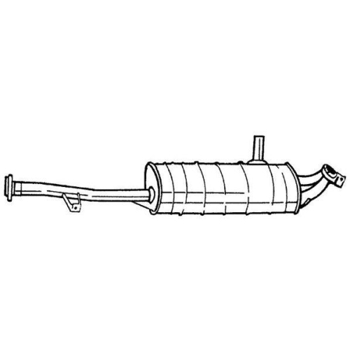 Mittelschalld&auml;mpfer Sigam 70400 f&uuml;r Suzuki