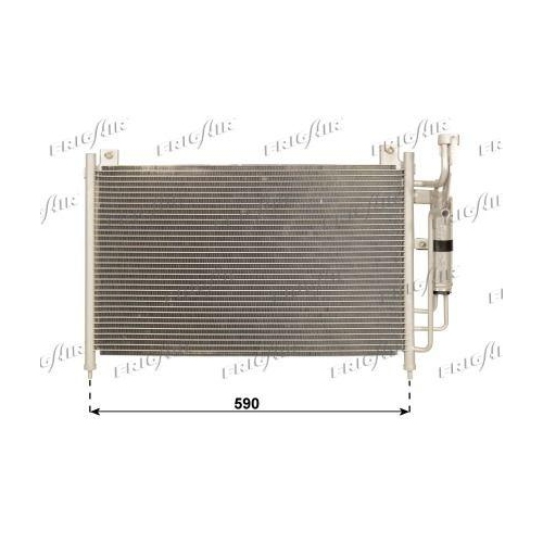 Kondensator Klimaanlage Frigair 0825.3021 für Mazda