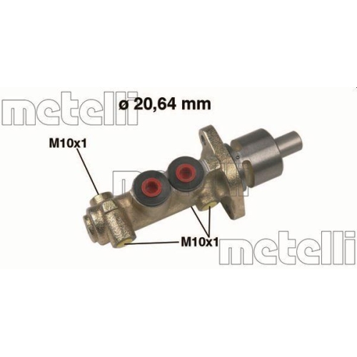 Hauptbremszylinder Metelli 05-0149 f&uuml;r Renault Renault Trucks