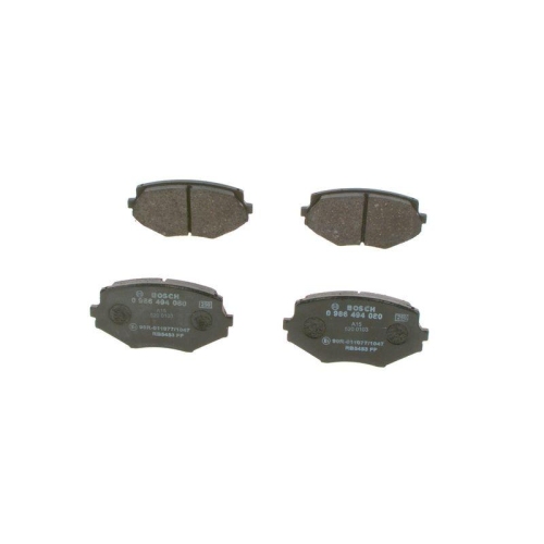 Bremsbelagsatz Scheibenbremse Bosch 0986494080 f&uuml;r Mazda Vorderachse