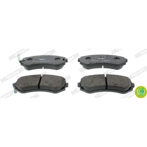 Bremsbelagsatz Scheibenbremse Ferodo FDB1166 Premier Eco Friction f&uuml;r Nissan