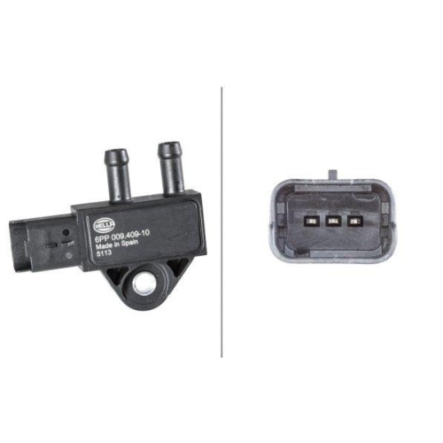 Sensor Abgasdruck Hella 6PP 009 409-101 f&uuml;r Bmw Citro&euml;n Fiat Lancia Opel Peugeot