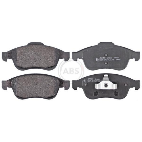 Bremsbelagsatz Scheibenbremse A.b.s. 37760 f&uuml;r Mitsubishi Nissan Renault Dacia