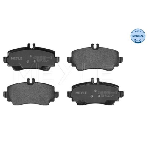 Bremsbelagsatz Scheibenbremse Meyle 0252390319 Meyle-original: True To Oe. f&uuml;r